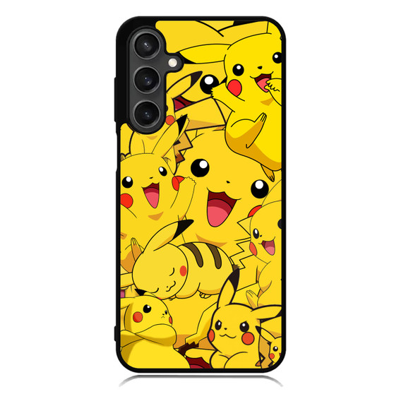pikachu collage Samsung Galaxy A55 Case