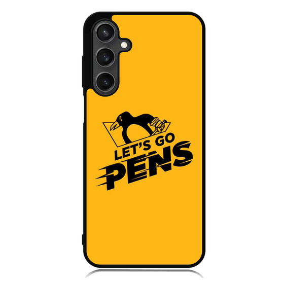 Pittsburgh Penguins Lets Go Pens Samsung Galaxy A55 Case