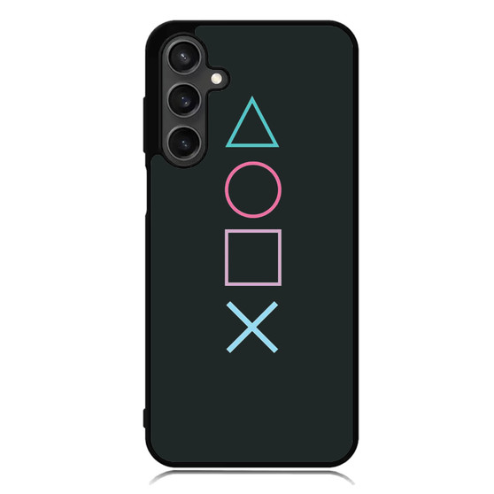 Playstation Button Samsung Galaxy A55 Case