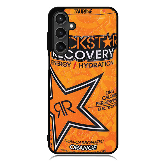 rockstar energy drink recovery orange Samsung Galaxy A55 Case