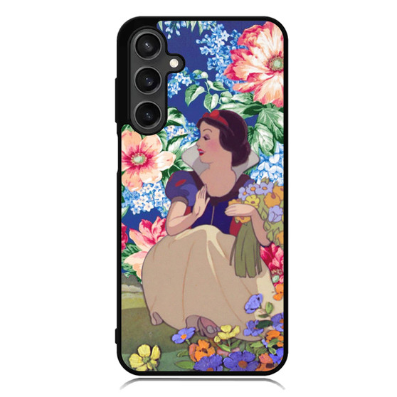 Snow White Floral Forest Samsung Galaxy A55 Case