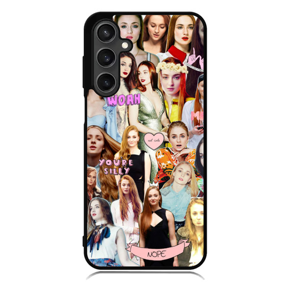 sophie turner collage Samsung Galaxy A55 Case sophie turner collage Samsung Galaxy A55 Case