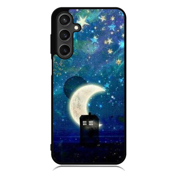 Tardis doctor who in Night Samsung Galaxy A55 Case