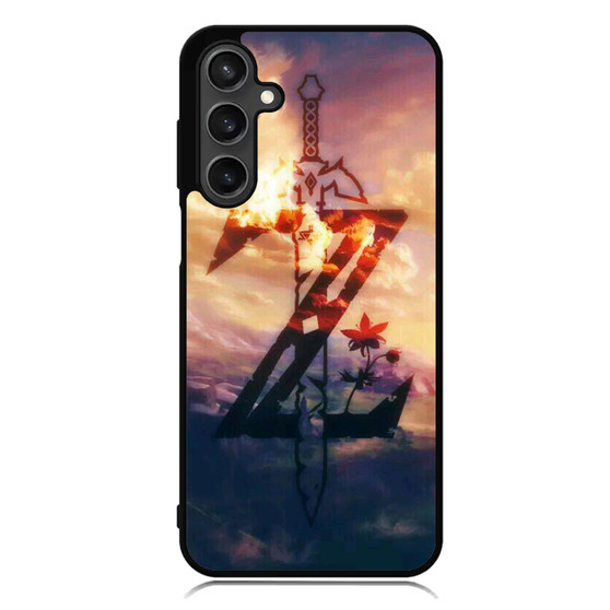 The Legend of Zelda Breath of the Wild Logo Samsung Galaxy A55 Case