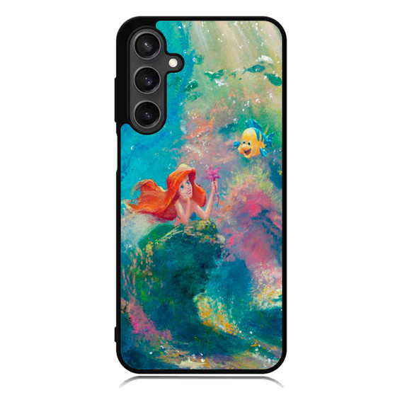 the little mermaid painting Samsung Galaxy A55 Case