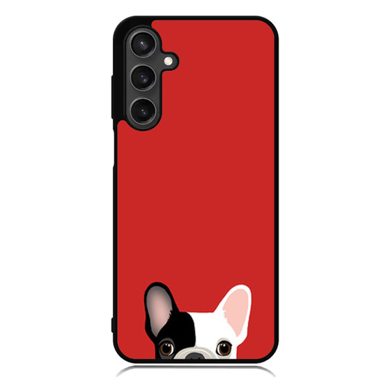 Watching French Bulldog 2 Samsung Galaxy A55 Case
