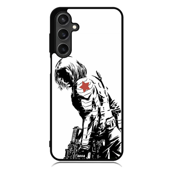 Winter Soldier artwork 1 Samsung Galaxy A55 Case
