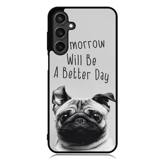Wise Pug Quote Samsung Galaxy A55 Case