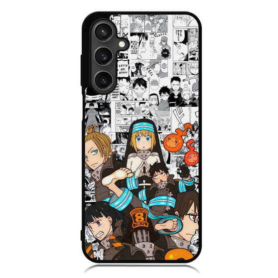 Fire Force in Comic Samsung Galaxy A55 Case