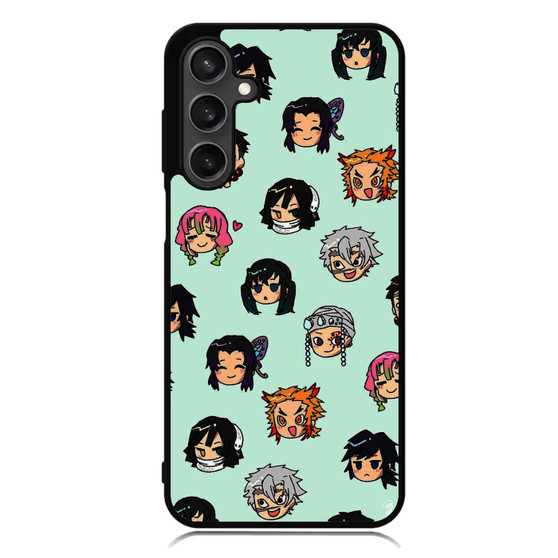 Kimetsu No Yaiba Cute Characters Samsung Galaxy A55 Case
