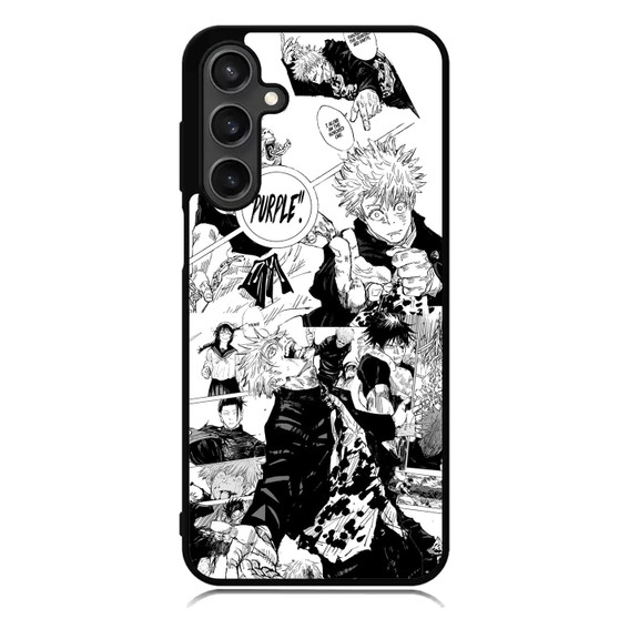 Jujutsu Kaisen Gojo Vs Toji Manga Samsung Galaxy A55 Case