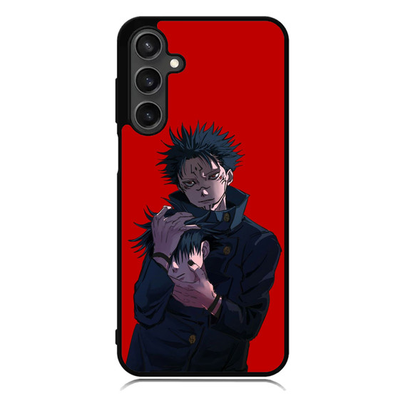 Jujutsu Kaisen Sukuna dominates Megumi Samsung Galaxy A55 Case