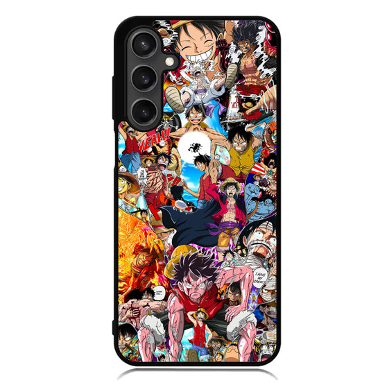 One Piece Luffy Collages 1 Samsung Galaxy A55 Case