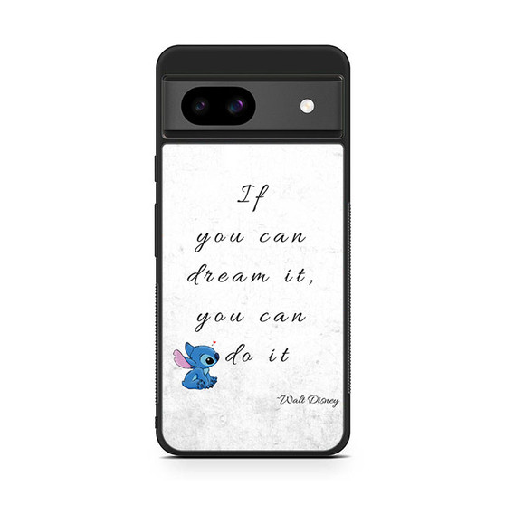 Disney Stitch Quotes Google Pixel 8a Case