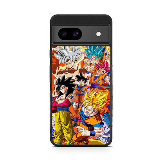 Son Goku Dragonball Collage Google Pixel 8a Case