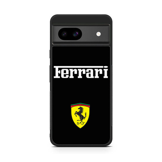 Black Ferrari Google Pixel 8a Case