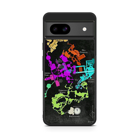 Bloodborne maps Google Pixel 8a Case