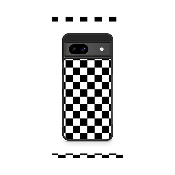 Checkerboard Distortion Google Pixel 8a Case
