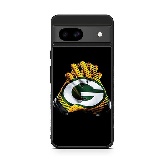 Green Bay Packer On Gloves Google Pixel 8a Case