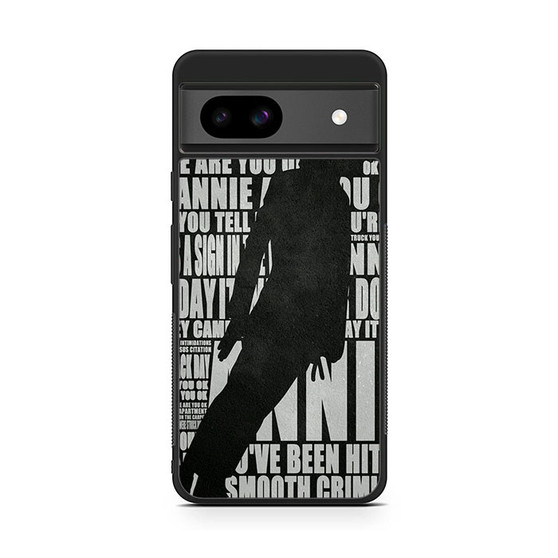 Michael Jackson Lyrics Google Pixel 8a Case