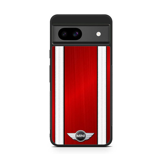 Mini Cooper Red Polished Google Pixel 8a Case