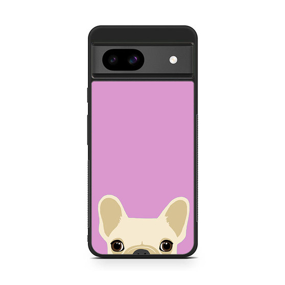 pink french bulldog Google Pixel 8a Case