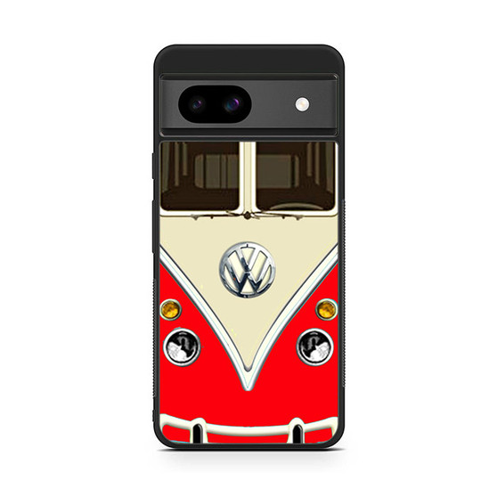 red vw retro bus Google Pixel 8a Case