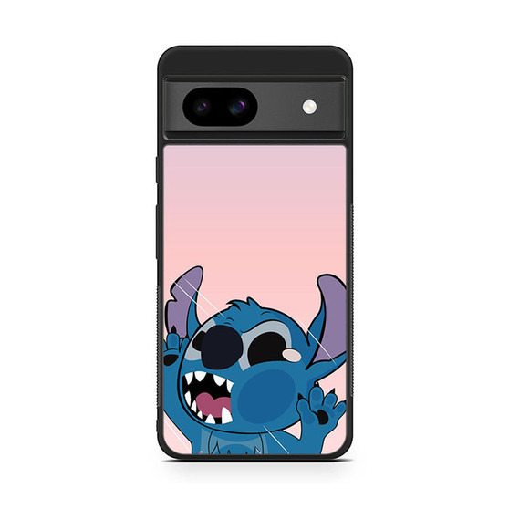 Stitch Funny Hitting Glass Google Pixel 8a Case