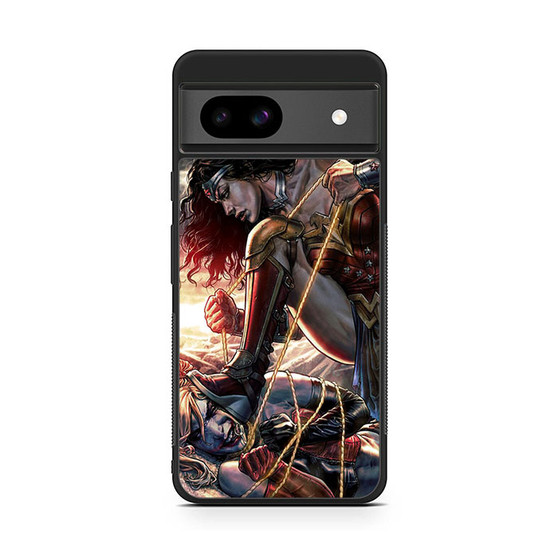 Wonder Woman VS Harley Quinn Google Pixel 8a Case