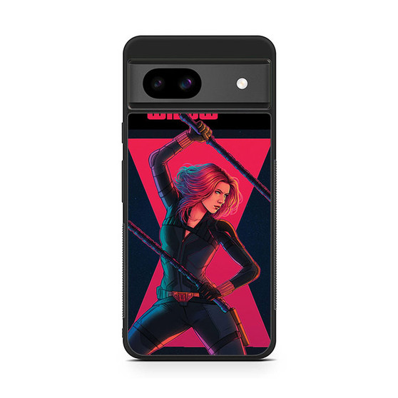 Black Widow Art Google Pixel 8a Case