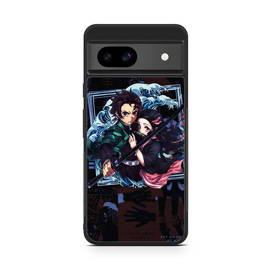 Kimetsu No Yaiba Tanjiro Protecting Nezuko Google Pixel 8a Case