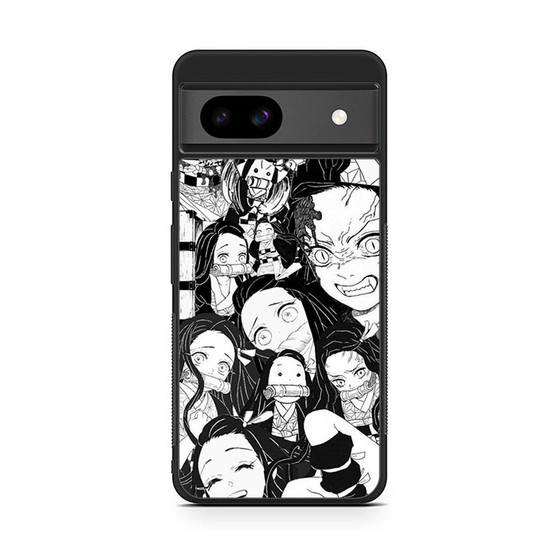 Nezuko Demon Slayer Collage Google Pixel 8a Case