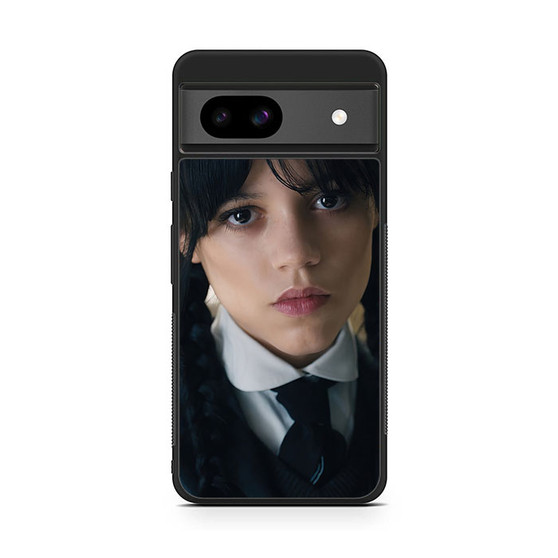 Wednesday Jenna Ortega Flat Face Google Pixel 8a Case