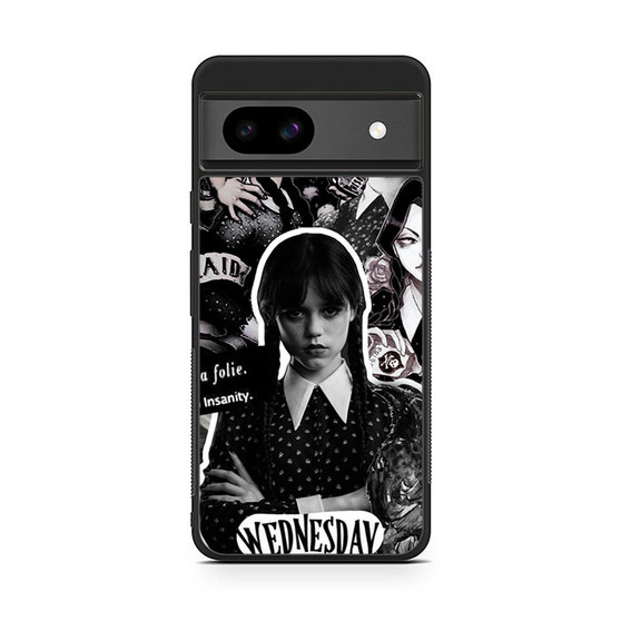 Wednesday The Addams Familly Collage Google Pixel 8a Case