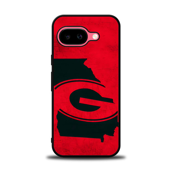 Georgia Bulldogs Gootball Art Google Pixel 9a Case