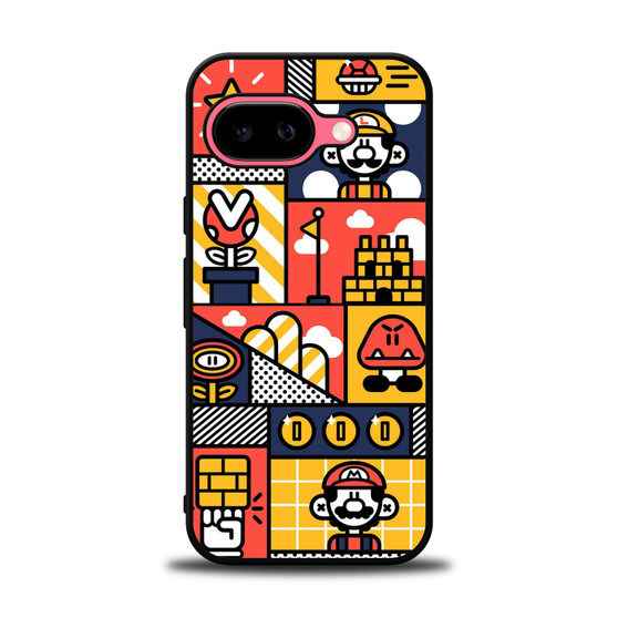Super mario bross art Google Pixel 9a Case