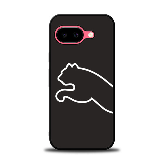 black puma half logo Google Pixel 9a Case