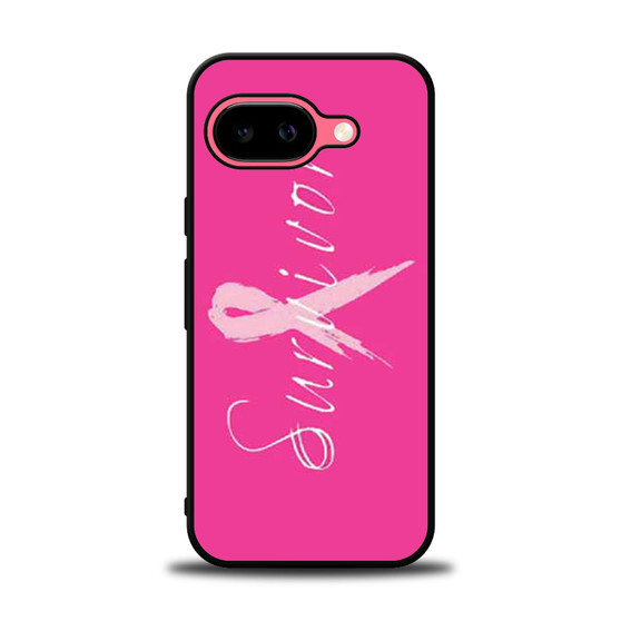 Breast Cancer survivor pink Google Pixel 9a Case