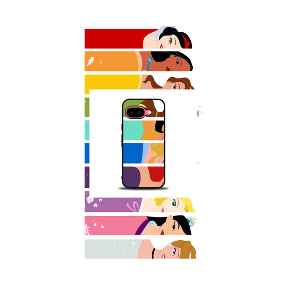 disney princess figures Google Pixel 9a Case