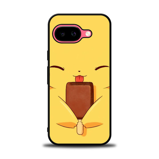 Pokemon Pikachu eating ice stick Google Pixel 9a Case