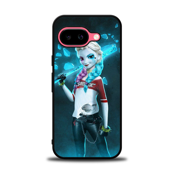 Princess Elsa With Harley Quinn Dress Google Pixel 9a Case