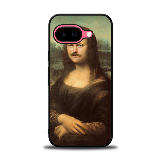 ron swanson monalisa Google Pixel 9a Case