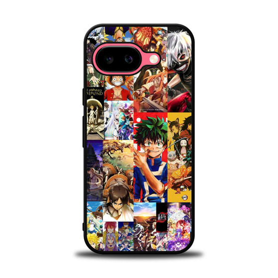 Good Anime Collage Colorful Google Pixel 9a Case