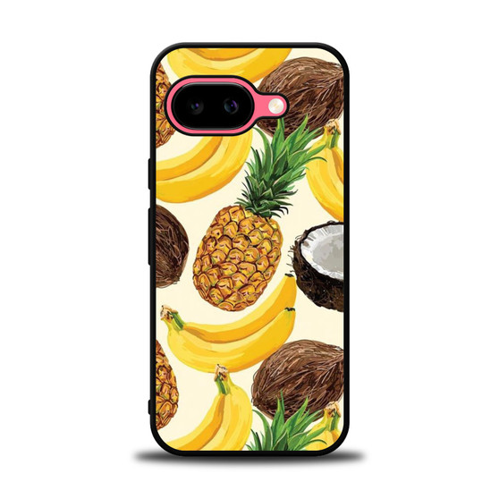 Pineapple Banana Coconut art Google Pixel 9a Case