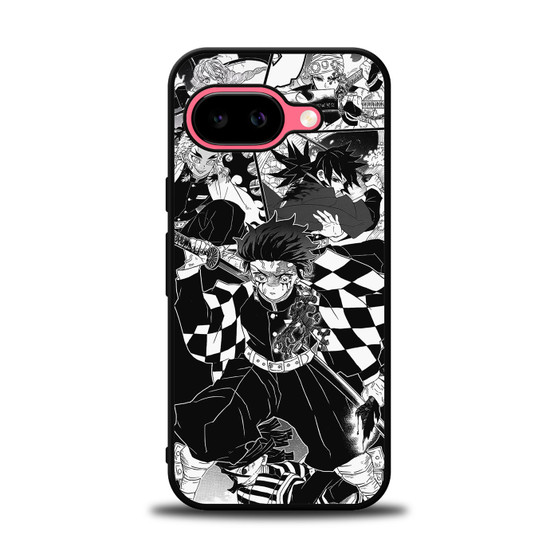 Demon Slayer Tanjiro And All Hashira Google Pixel 9a Case