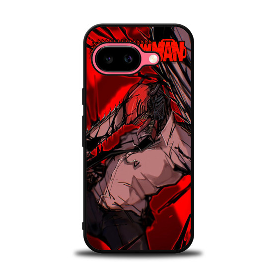 Denji Devil Mode in Red Google Pixel 9a Case