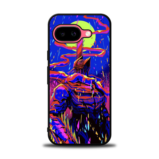 Denji Devils Mode in Abstract Google Pixel 9a Case