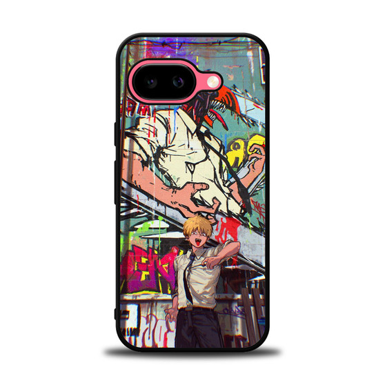 Denji in Gravity Google Pixel 9a Case