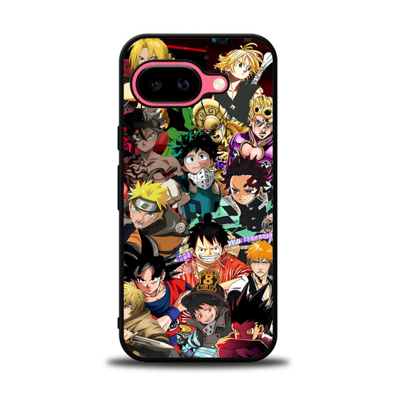 Favorite anime collage Google Pixel 9a Case