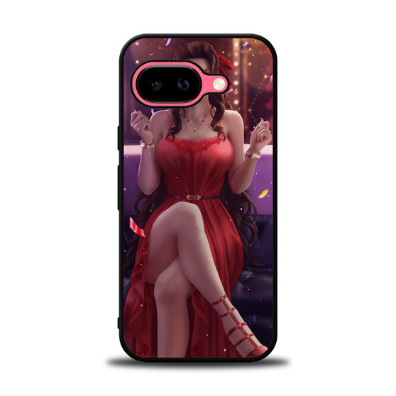 Final Fantasy VII Remake Aerith art Google Pixel 9a Case